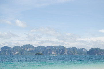 Fototapeta premium island in the sea