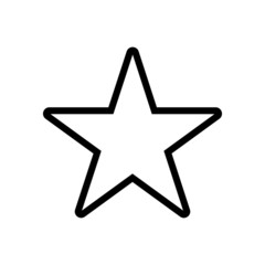 White star - Vector icon star Icon Vector / star icon / star- Vector icon.