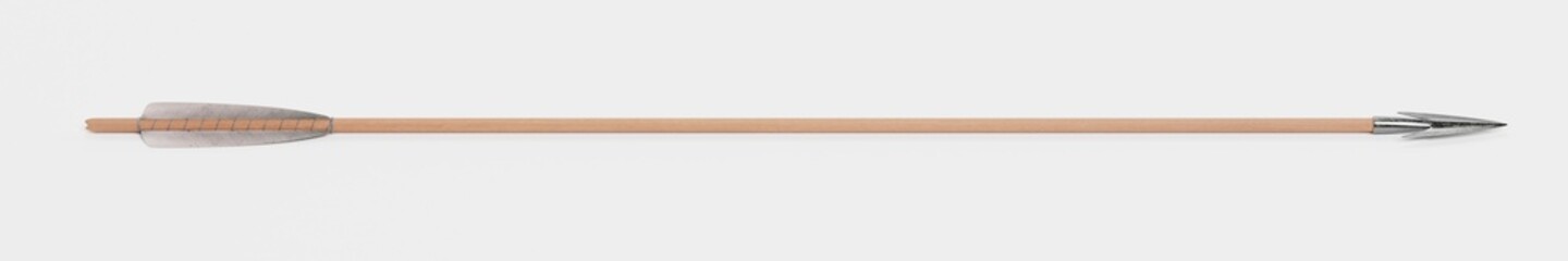 Realistic 3D Render of Viking Arrow