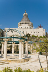 Basilica of Annunciation, Nazareth, Israel,