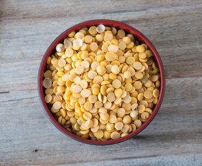 soybean in black cup  background