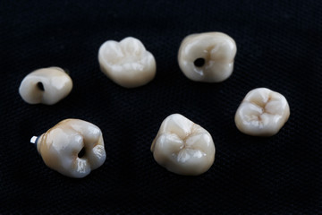 high quality Dental crowns total is set