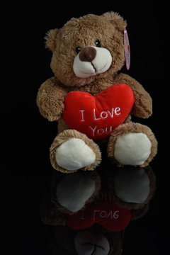 teddy bear with heart