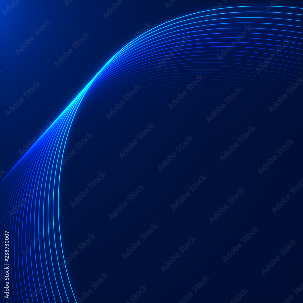 Poster abstract background with a colorful dynamic wave.