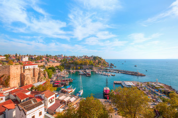 Obraz premium Stare miasto (Kaleici) w Antalyi, Turcja