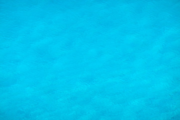 Transparent turquoise sea water, natural background