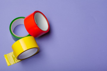 Rolls of insulation adhesive tape; multicolored isolating tape