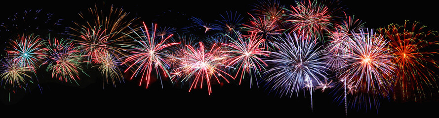 Wunderschönes Feuerwerk