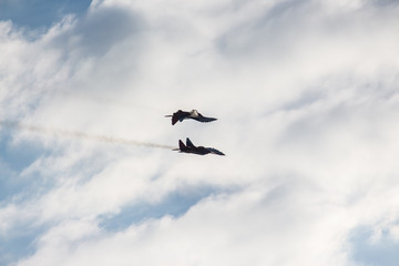Fototapeta premium Airplanes at the airshow
