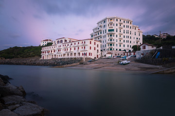 Port of Getaria (Guethary) at the Basque Country.