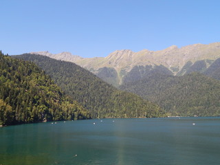 lake in mountains