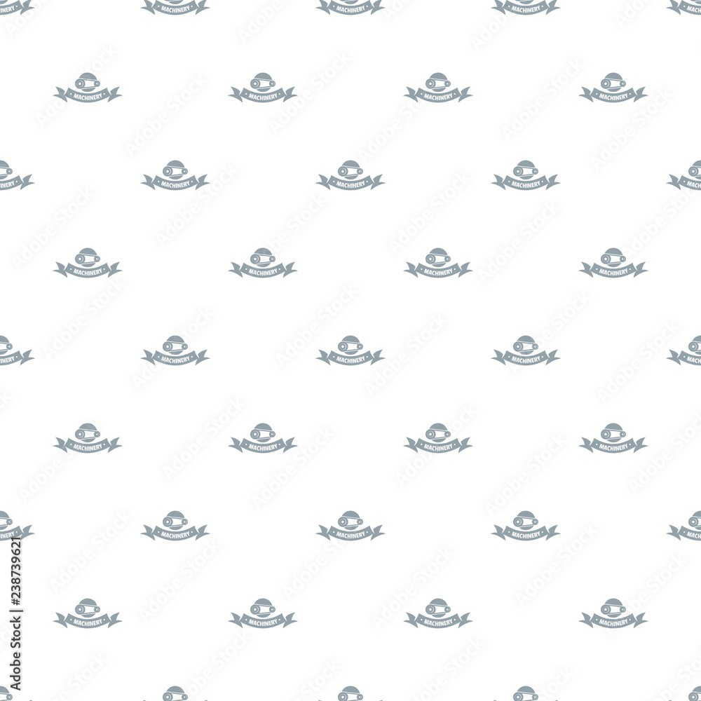 Poster control machinery pattern vector seamless repeat for any web design