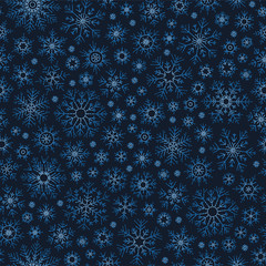 Christmas seamless doodle pattern