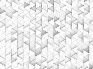 Abstract white blocks, 3d rendering