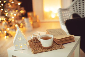 Christmas decor in the house 