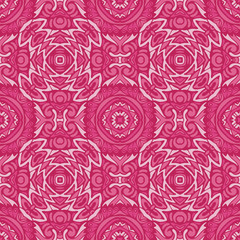 Cute pink Seamless abstract tiled pattern vector web background