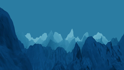 Low Poly Cave Tunnel Zoom at Glowing Light at End Animated 3D Rendered Video. rendered natively....