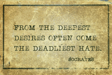 deepest desires Socrates