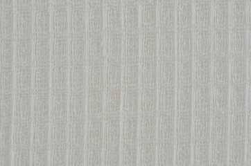 Close up shot of fabric white single towel