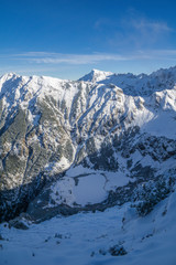 Früher Winter in den Allgäuer Alpen 