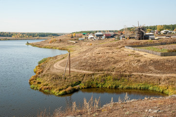 Windmill. Nizhnaya Sinyachikha. Russia