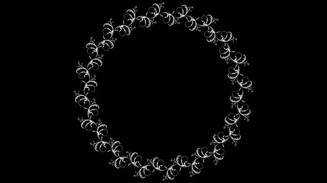 classic animated frame