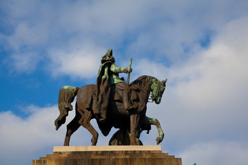 Obraz premium Koblenz Deutsches Eck