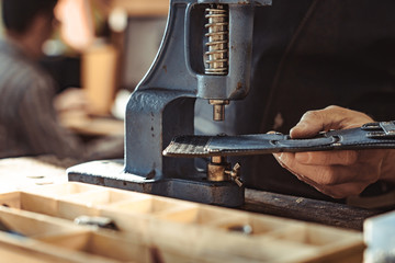 the master works with the Vice