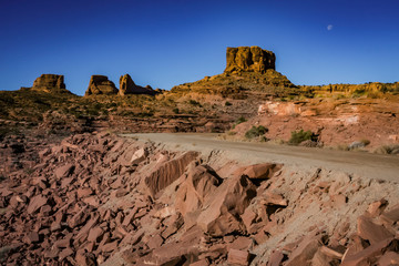 Rock Formation in Moab, Utah
