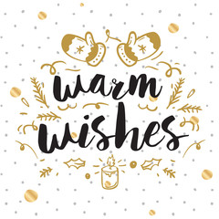 Merry Christmas typography.