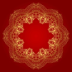 Floral border design elements. Wedding invitation, thank you card, save card, baby shower. Vector illustration.