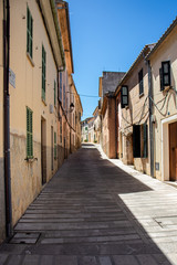 Fototapeta na wymiar Spanish alley