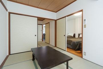 旅館の和室　部屋