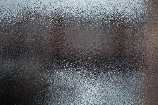 misted glass background