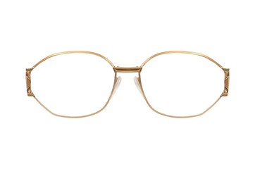 Glasses isolated on white background for applying on a portrait