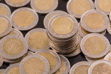 euro coins