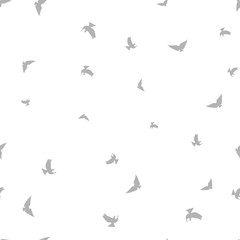 Fototapeta premium Bird seamless pattern