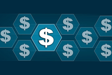 dollar sign in screen