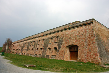 Fototapeta na wymiar The Fortress of Brod, Slavonski Brod