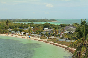 Overhead View of Bahia Honda in Florida Keys
