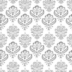 Seamless pattern of sketches of decorative vintage elements