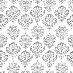 Fototapete Seamless pattern of sketches of decorative vintage elements © avelksndr