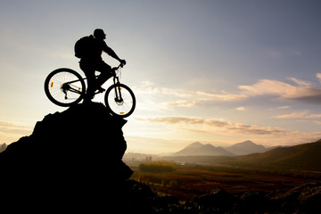 cycling lifestyle and nature discovery