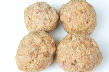 The meat frozen semi-finished products