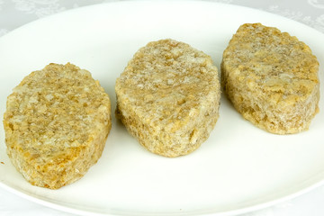 The meat frozen semi-finished products