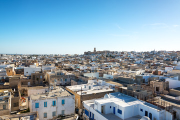 Fototapeta na wymiar Cityscape of Sousse, Tunisia