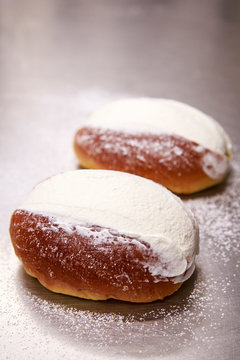 Maritozzo is a tipical pastry in Rome