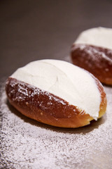 Maritozzo is a tipical pastry in Rome