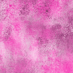 Pink acrylic ink paper textures on white background. Chaotic stylish abstract organic design.