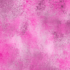 Pink acrylic ink paper textures on white background. Chaotic stylish abstract organic design.